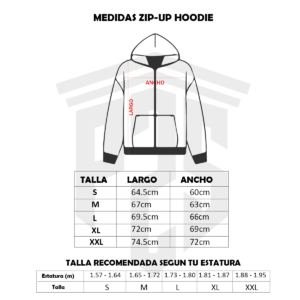 Olympia – Zip Up Hoodie Oversize
