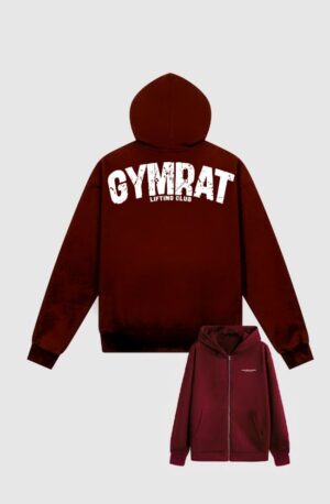 GymRat - Zip-Up Hoodie Oversize