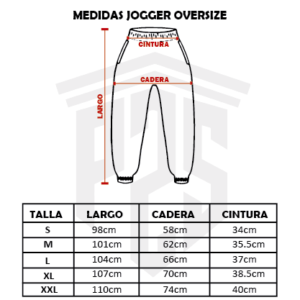 Olympia V2 – White - Jogger Oversize
