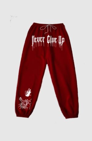 Never Give Up - Jogger Oversize