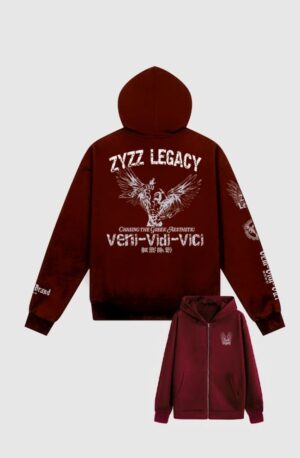 Zyzz Legacy - Zip-Up Hoodie Oversize