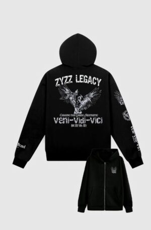 Zyzz Legacy - Zip-Up Hoodie Oversize