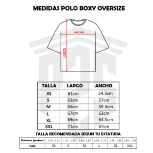 Bodybuilder – Polo Boxy Oversize