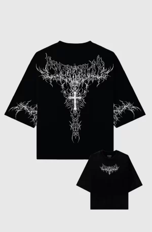 Dark Faith Demon - Polo Boxy Oversize