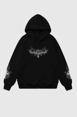 Dark Faith Black – Hoodie Boxy Oversize