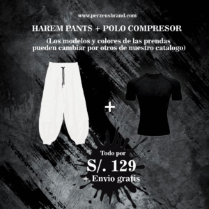 Harem pants + Polo compresor (Cualquier modelo)