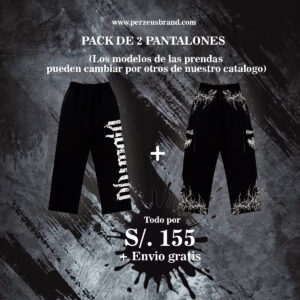 Pack de 2 pantalones (Cualquier modelo)