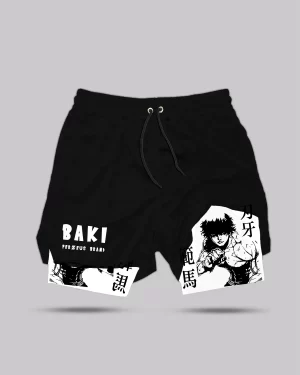 BAKI HANMA - Short Alicrado