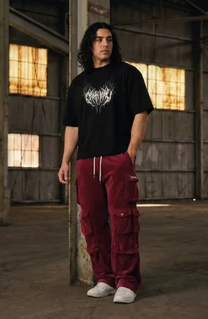 Vanguardia – Burgundy – Cargo Baggy