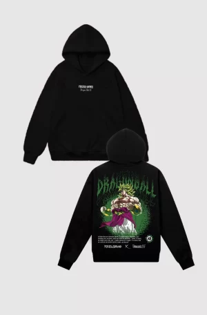 Broly – DBZ – Hoodie Boxy Oversize