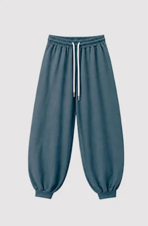 Harem Pants - Gray Metal