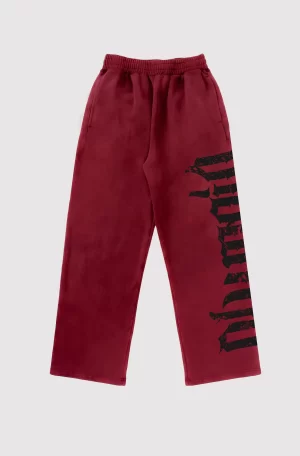 Olympia – Burgundy – Pantalón Baggy