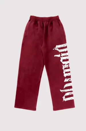 Olympia – Burgundy – Pantalón Baggy