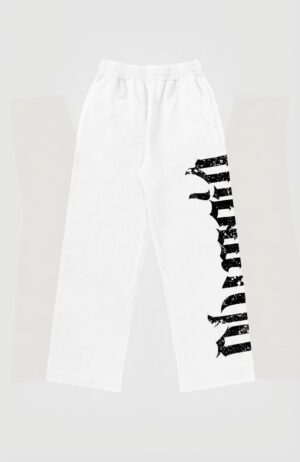 Olympia – White - Pantalón Baggy