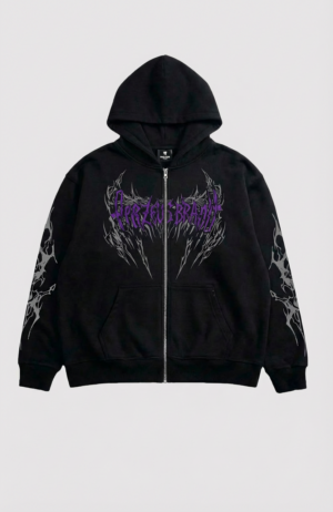 Sinister Soul – V4 - Zip-Up Hoodie Oversize