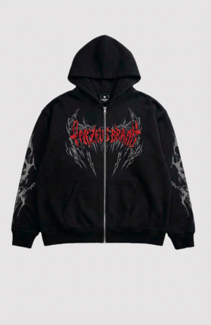 Sinister Soul – V3 - Zip-Up Hoodie Oversize