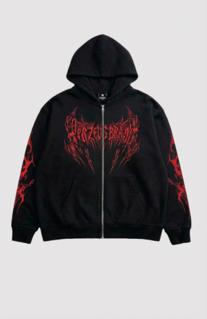Sinister Soul – V2- Zip-Up Hoodie Oversize