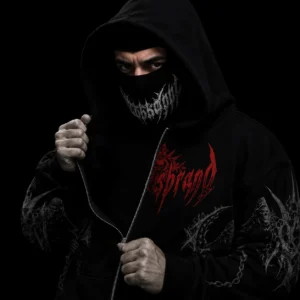 Hollow Saints – Zip-Up Hoodie Oversize v2