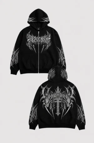 Caraxes – Zip-Up Hoodie Oversize